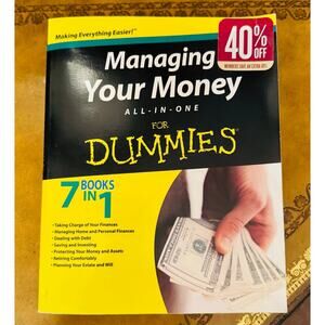 Managing Your Money All in One For Dummies Paperback Book
